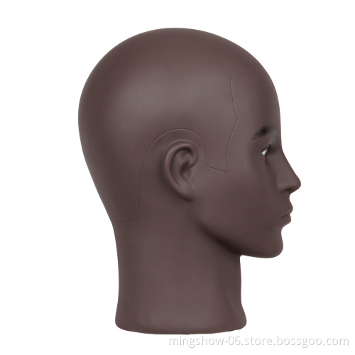 High quality Mannequin Head for practice salon hairdressers Without Hair,For wigs hair display,